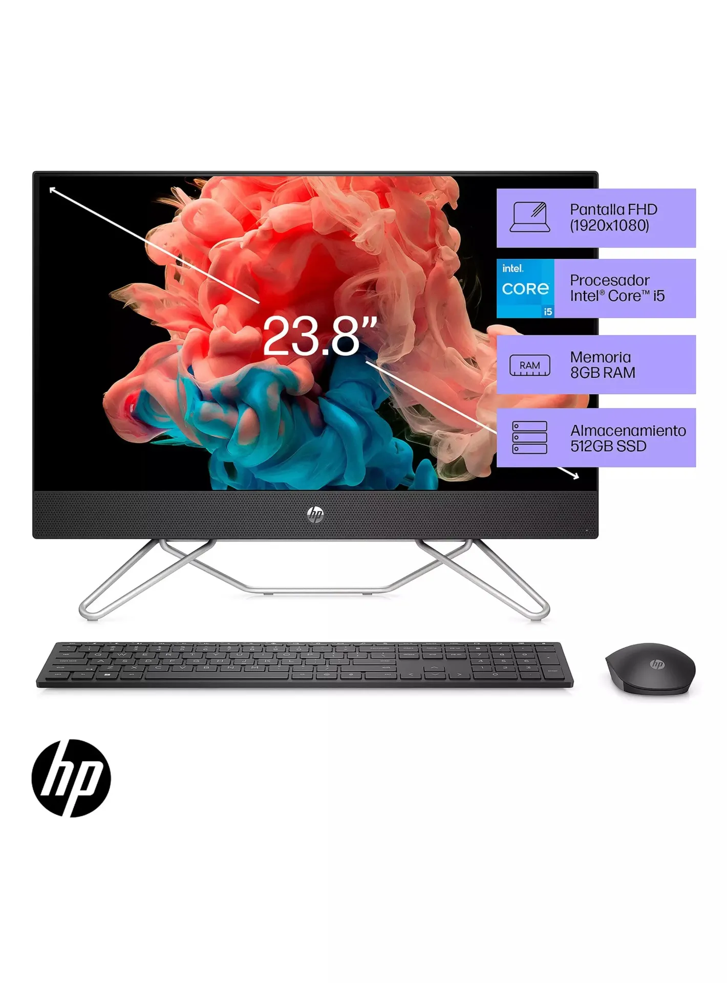 [EA-1081] All-in-One i5 8GB HP